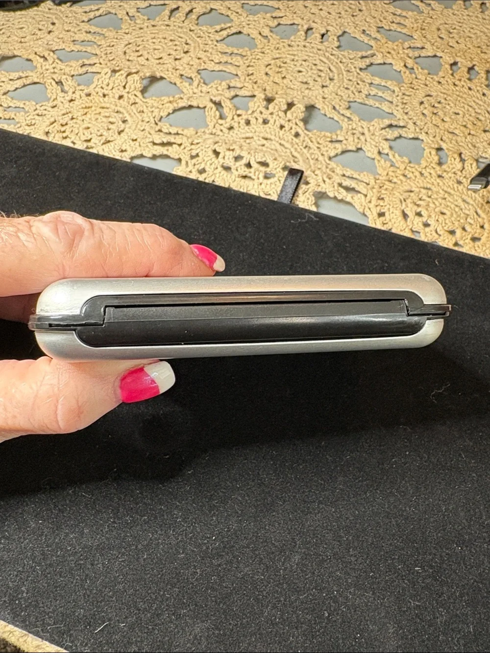 Slim Silver Alumawallet Metal Card Case
